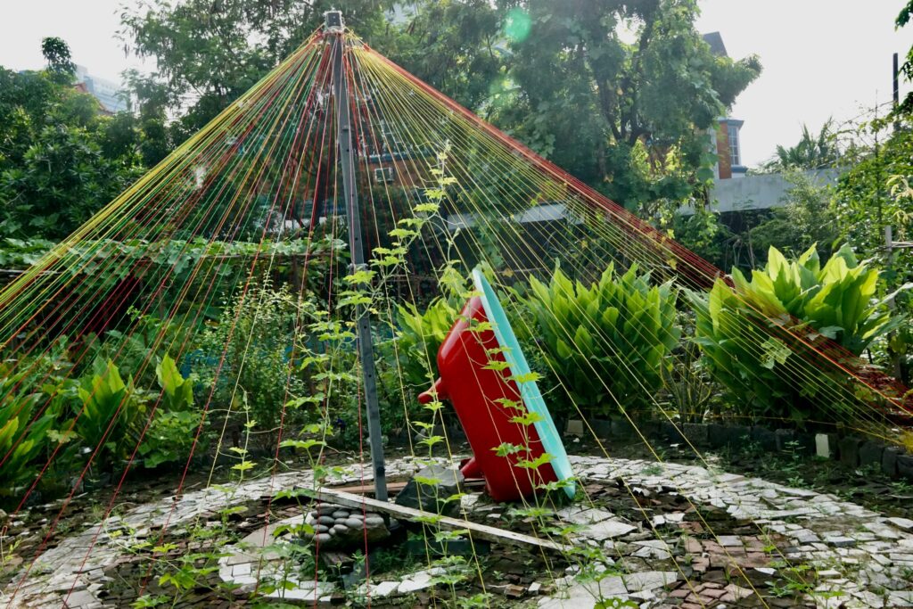 Shows permaculture principles in action, enhancing the section’s explanation
